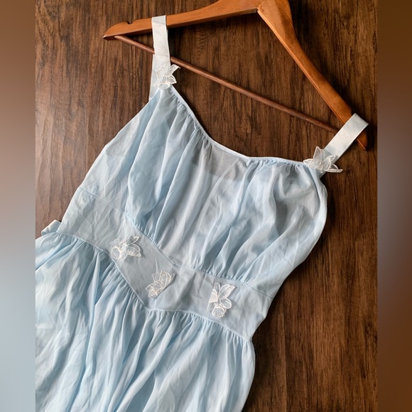 Vintage Other - 50s vintage Blue Women's Nightgown